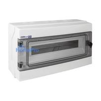 ELEKTRO-PLAST OPATÓWEK Hermētiskais modulārais sadales skapis (500V AC, 1000V DC) 1x18 Virsmas montāžas (N+PE) IP65 RH-1