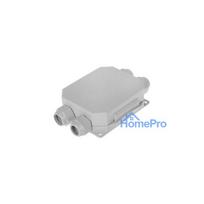 RAYTECH Ready-Box IP68 3-virzienu savienojumu kārba, 3 polu skrūvju spailes, 2,5mm², 450V, 24A, polipropilēns, melna