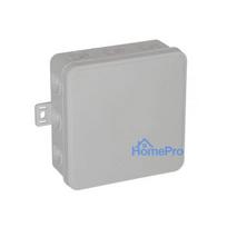 VIPLAST V7 Klik Virsmas Montāžas Sadales Kārba, 12 Kabeļu Ieietes, Balta, IP54, 100x100x41mm