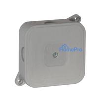 VIPLAST VP-2 Virsmas Montāžas Sadales Kārba, Tukša, 4 Kabeļu Ieietes, IP44, Pelēka, 85x85x35mm