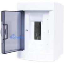 ADELID RM-NT-02T Virsmas montāžas sadales kārba, 2 moduļi, IP40, caurspīdīgas durvis