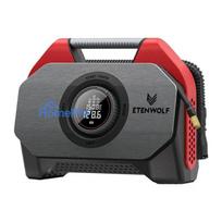 Oro kompresorius - Etenwolf S6 SE 160 PSI 15 600 mAh raudonas