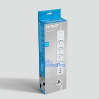 Extension Cord - MORRE M406 4 Sockets 1.5 M 2x USB-C White
