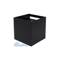 led line lite Sieninis lauko sviestuvas CUBE 2x3W 3000K reguluojamo izglitibas kampo juodas krasas 478146-II (5905378217