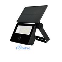 led line lite Saules prozektors FLOWLITE 4000K 3W 3W 300lm PIR IP65 melns LITE 223943 (5905378223943)