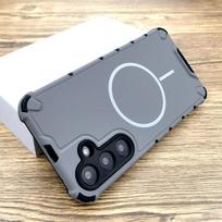 Shockproof Armor Matte Case For Samsung Galaxy A56 A36 A55 A54 A35 A15 5G S26 S25 S24 S23 Ultra Plus S 26 Magsafe Charge Cover For Samsung S23 gray