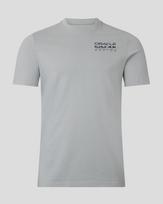 Oracle Red Bull Racing F1 Unisex Core Grey/Night Sky Blue/Flame Scarlet T-Shirt Unisex T-Shirt M gray