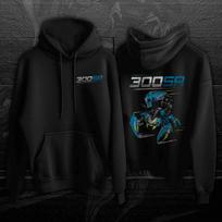 CFMoto 300SR Motorcycle hoodie-Casual Pullover Sweatshirt Pullover for Riders L black