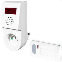 ELEKTROBOCK belaidis durų skambutis su perjungiamuoju lizdu 230V AC BZ3-1S