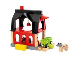 Ravensburger Brio Gyvūnų tvartas, pastatas, 3 metai, įvairiaspalvis