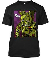 NAUJAS POPULIARUS! Five Nights at Freddy's Amerikietiško Vaizdo Žaidimo Logotipo Marškinėliai Viršūnės T-shirt Dydis S-4XL 2XL brown