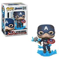 Funko POP! Marvel Avengers: Endgame – Kapitonas Amerika su sulaužytu skydu & Mjolnir vinilinė figūrėlė
