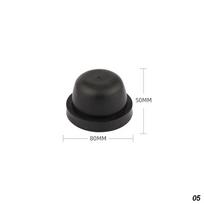 Automobilio LED priekinio žibinto apsauga nuo dulkių HID priekinio žibinto guminis sandariklio dangtelis LED priekinio žibinto H4 H1 H7 D2H H11 H8 HB3 Automobilio stilius black