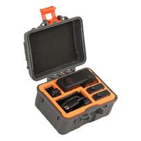 Shock Absorbing Protective Storage Case for Action Camera Gear Waterproof Lightweight Featuring Internal Padding Secure 1 black