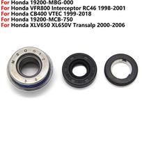 Water Pump Seals For Honda VFR800 Interceptor RC46 CB400 VTEC XLV650 XL650V Transalp 19200-MBG-000 19200-MCB-750