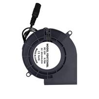 Didelio našumo 12V bešepetėlis pūstuvas 97mmx33mm rutulinis guolis išcentrinis ventiliatorius anglies uždegikliui lauko kepsninei black