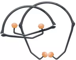 Honeywell Juodos, oranžinės vienkartinės juostinės ausų kištukai, 24 dB, 1 pora