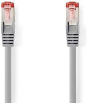 Nedis CAT6-Netzwerkkabel | RJ45 Stecker | RJ45 Stecker - S/FTP | 2.00 m | Rund | LSZH | Grau | Label