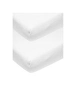 MEYCO BABY Molton Stretch apsauginė paklodė, balta, 40x80/90 cm, 2 vnt.