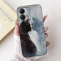 For Motorola Moto G54 Case XT2343-1 Cute Letters Cartoon Cover Soft Silicone Case For Motorola G84 G 54 MotoG54 MotoG84 5G Shell Motorola Moto G84 gray