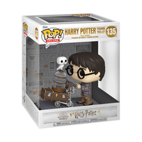 FUNKO POP! Deluxe Vinilinė figūrėlė: Harry Potter - Harry w/ trolley