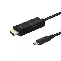 E+P CC368 USB-C į HDMI kabelis 1,5 m 4K@60Hz juodas 866900