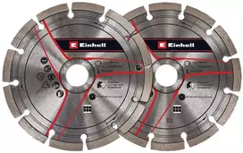 Einhell deimantinis pjovimo diskas 150 mm segmentuotas betonui, mūrui, akmeniui, plytelėms 4350741