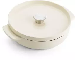 KitchenAid - KA-CI negilus ketaus keptuvės dangčiu - migdolų kremo skonio - 26 cm