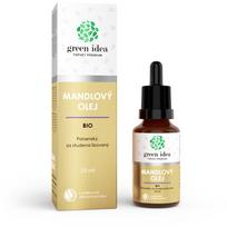 Green Idea Organic almond oil migdolų aliejus šaltai spaustas 25 ml