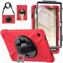Dėklas na tablet 4kom.pl Shockproof do Samsung Galaxy Tab A9 Plus 11 2023 X210 X215 X216 raudona