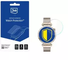 Dėklas 3mk Watch Protection FlexibleGlass hibridinis stiklas išmaniojo laikrodžio Huawei Watch GT 6 41 mm ekranui