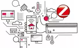 SONOFF išmanusis sieninis Zigbee 3.0 jungiklis 1 kanalo 10 A ZBMINIR2-E
