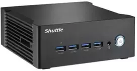 RAM Shuttle Nano PC NA10H PC Dydis 1L Juodas 8845HS 3.8GHz