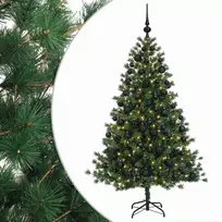 Dirbtinė kalėdinė eglutė su rutuliuku 180 cm 300 LED