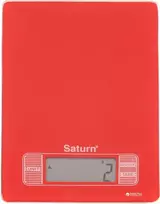 Virtuvinės svarstyklės Saturn ST-KS7235 raudonos