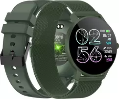 Išmanusis laikrodis Bemi Išmanusis laikrodis Bemi ARI Žalias Bluetooth Dwa Paski 1.3 Cala 240x240 64MB