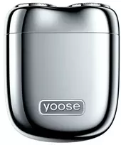 Laifen Yoose Mini 2.0 plaukų kirpimo mašinėlė, elektrinė vyriška, IPX7, USB-C, kelioninė, sidabrinė