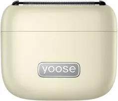 Laifen Yoose Mini 5 skutimosi mašinėlė, elektrinė vyrų skutimosi mašinėlė, IPX7, USB-C, kelioninė, balta