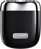 Laifen Yoose Mini 2.0 skutimosi staklės, vyriškas elektrinis skustuvas, IPX7, USB-C, kelioninės, juodos