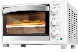 Elektrinė krosnelė Mini piekarnik Cecotec Bake&Toast 2600 Baltas 4Pizza Mini orkaitė