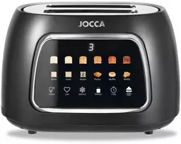 Skrudintuvas WMF JOCCA 2 riekelių skrudintuvas su jutikliniu ekranu 800W 6 programų Juodas