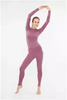Moteriški apatiniai drabužiai VIKING Gasher Lady Set Merino rožinė L