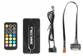 Zenpc CTRL.2 PWM koncentratorius ir ARGB 3pin 5V apšvietimo valdiklis su pulteliu (ZEN.CTRL2)