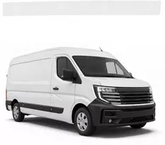 GrizzGlass bespalvė techninė danga HeavyDuty Clear dešiniajam krovininio skyriaus durų slenksčiui, skirta Nissan Interstar 3 (2024-2026) (GRZ22794)