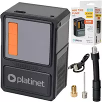 Bee Dviračio pompa PLATINET Mini padangų pompa 70W 1200 mAh (PTC70)