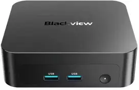 Kompiuteris Blackview Mini kompiuteris MP300 Intel Core 5 210H/16GB/SSD 512GB/Win 11 Pro (MP300-BK/BV)