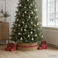Kalėdų Medžio Apykaklė Apvali Natūrali Skersmuo 90 x 28 cm