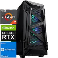 TopPC AMD Ryzen 7 Gaming Powered by ASUS, 16GB (2x8) DDR4, GeForce RTX 5080, 2TB NVMe Gen4, Windows 11 Home DATK171-1299373