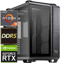 TopPC AMD Ryzen 9 (Zen 4) TUF Gaming Powered by ASUS, 64GB (2x32) DDR5, GeForce RTX 5080, 2TB NVMe Gen4, no OS DATK319-1292398