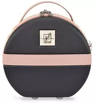 Kelioninis Kelioninė lagamininė ABS VINTAGE T5671-1 juoda-rožinė SEMI LINE